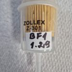 Z301 Degvielas filtrs