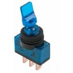 PRK0016C, SLĒDZIS AR MĒLĪTI, 12V, zils ar LED signalizatoru