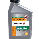 888316 Pussintētiska eļļa 4T SAE10W40. Dārza tehnikai ar 4T dzinējiem. 600ml  PILOTS